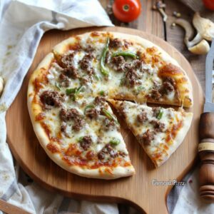 Beef & Onion Pizza
