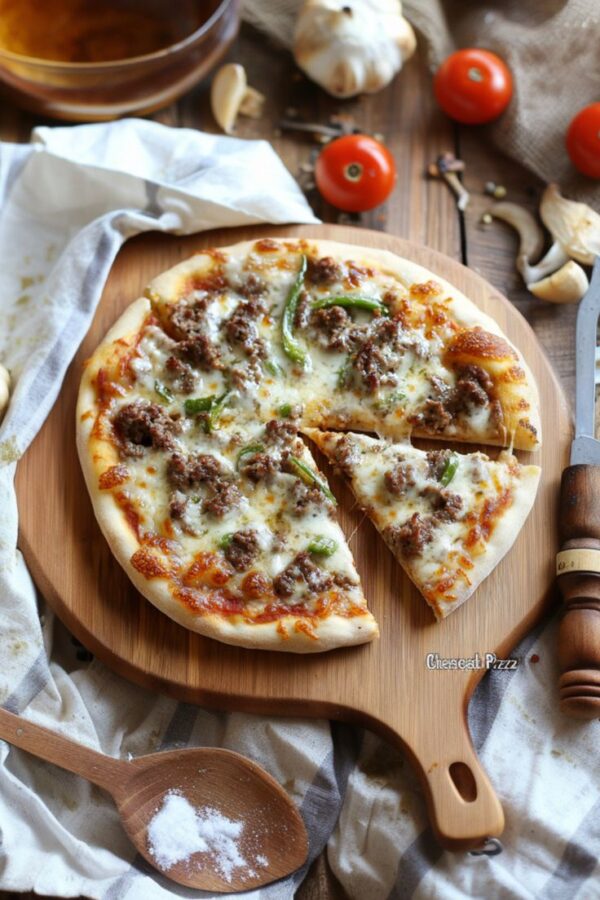 Beef & Onion Pizza